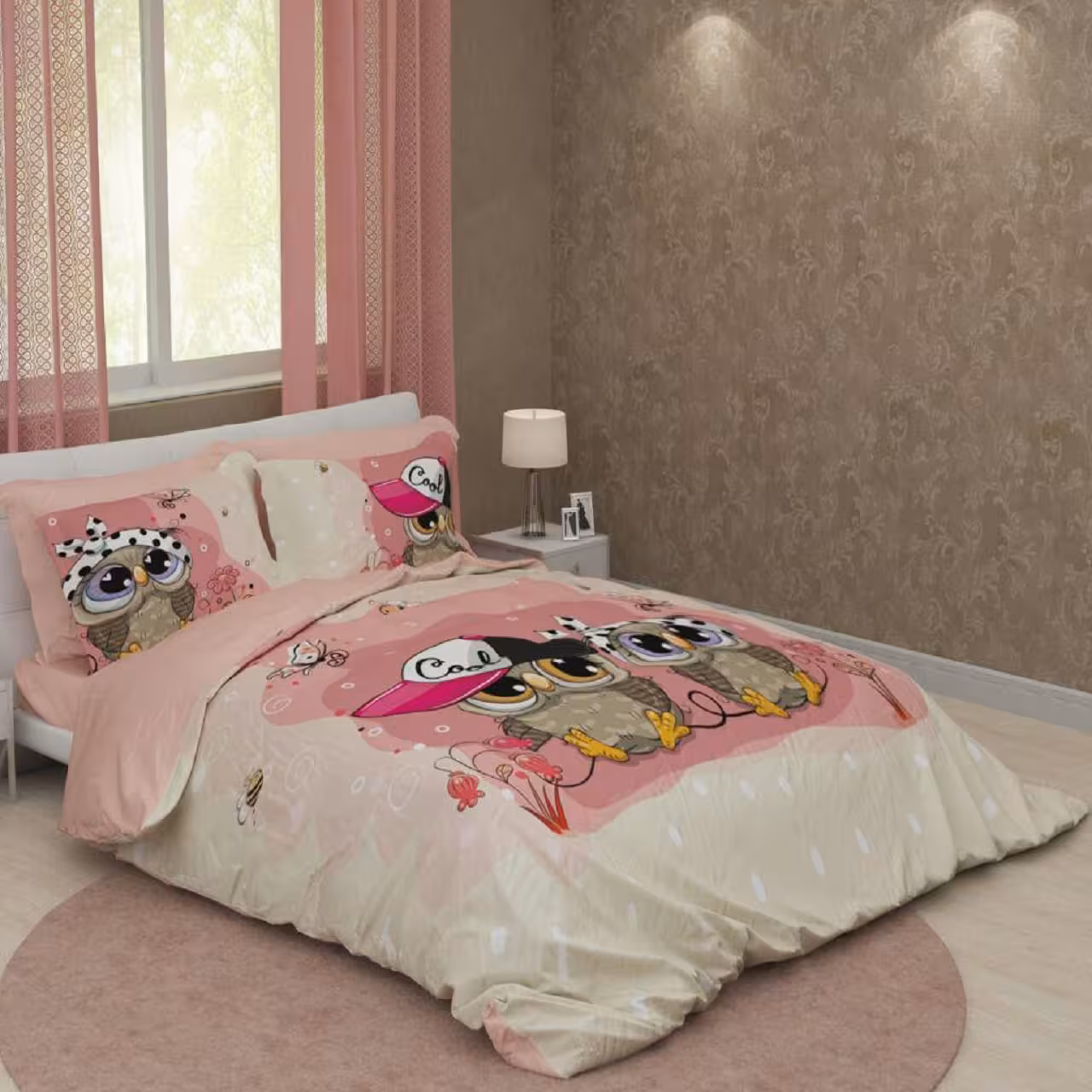 سرویس لحاف روتختی ترکسان کد D238 دو نفره 6 تکه