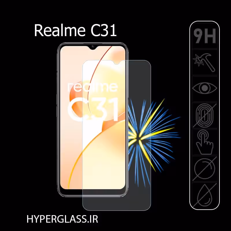 محافظ صفحه نمایش گوشی ریلمی C31