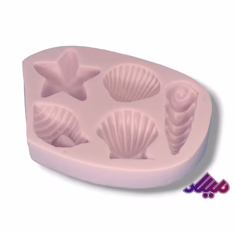 قالب سیلیکونی صدف 5تایی 13در9 سانت