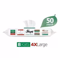 دستمال مرطوب مخصوص تی اسلیپی Sleepy قابل شستشو بسته 50 عددی