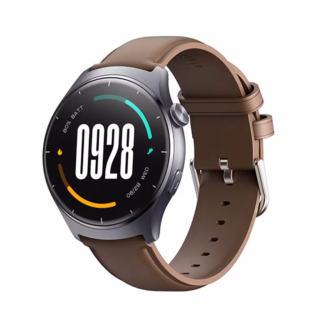 ساعت هوشمند لایت 3 میبرو شیائومی مدل Mibro Lite 3 گلوبال با بند چرم