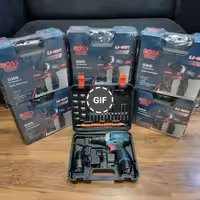 مجموعه 30 عددی دریل پیچ گوشتی شارژی صنعتی باس مدل 18max