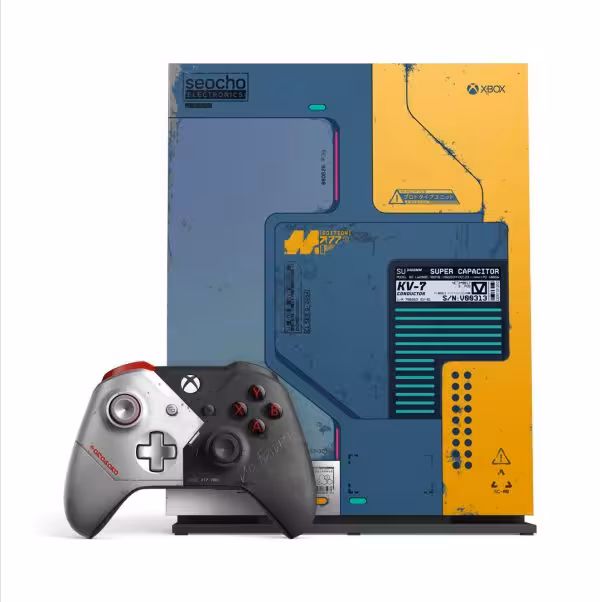 XBOX ONE X -1 TB CYBERPUNK LIMITED EDITION