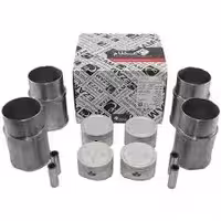 EZAM پیستون TU3-JPL4 با ملحقات کامل با بوش بدون رینگ گرید A پژو 206 عظام