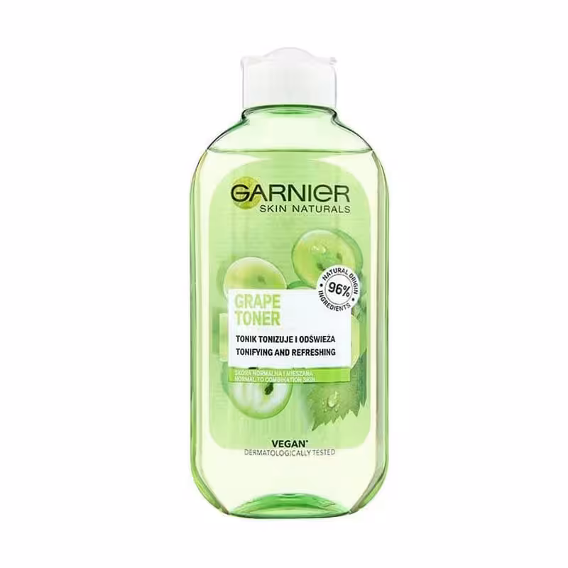 تونر صورت مدل Skin Naturals Grape Toner گارنیرِ 200 میل