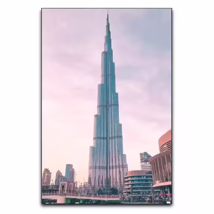تابلو برج خلیفه امارات