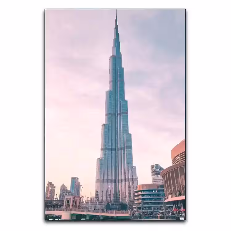 تابلو برج خلیفه امارات