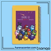 دفتر مدرسه طرح امانگ آس برند لانگو