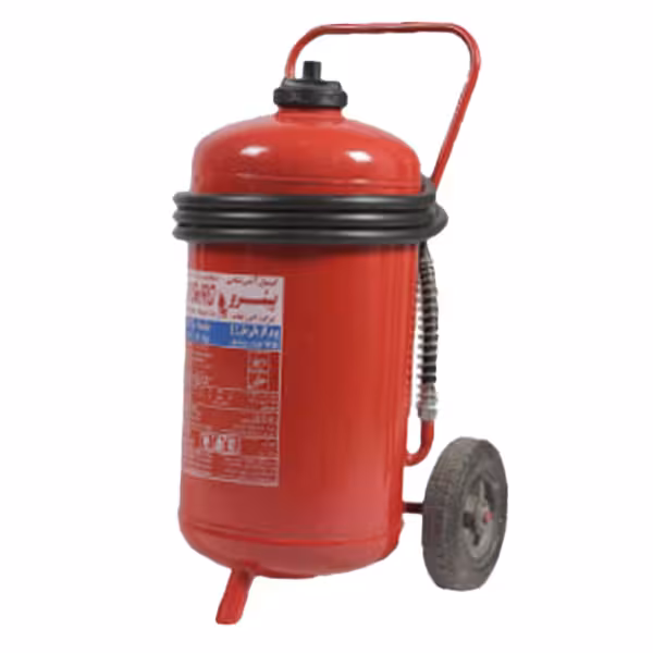 کپسول آتش نشانی 75 کیلوگرمی پودر و گاز پیشرو