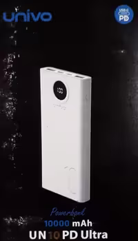 پاوربانک یونیوو مدل UN10PD Ultra ظرفیت 10000 میلی آمپر