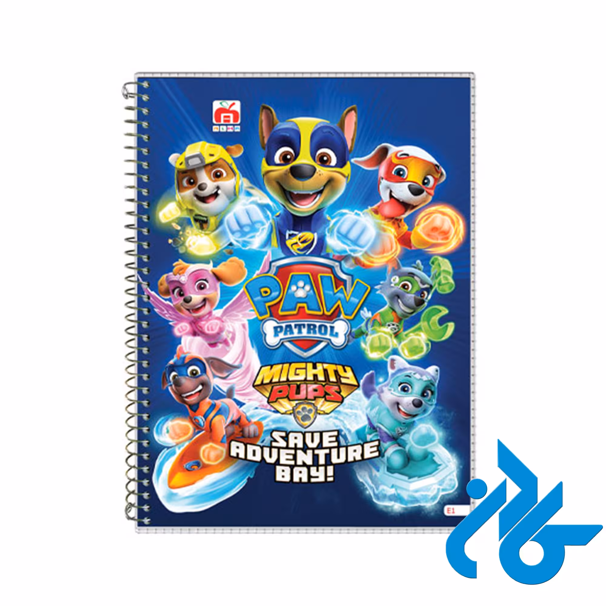 خرید و قیمت دفتر چهار خط 60 برگ سیمی طلقی کارتونی آلما 7642