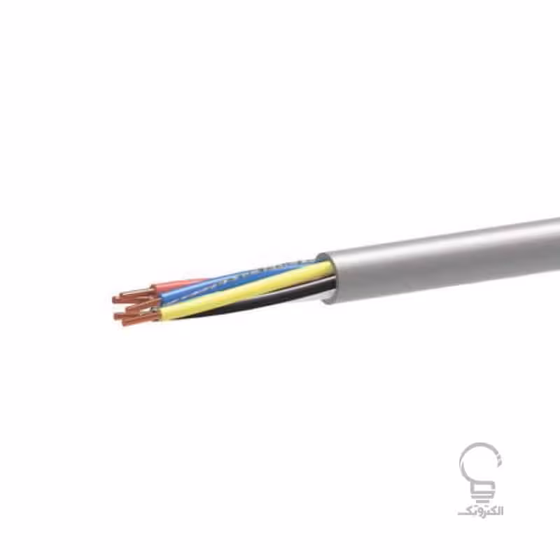 حلقه 400 متری کابل تلفنی 2 زوج 0.6 فویلدار مسی افلاک الکتریک خراسان