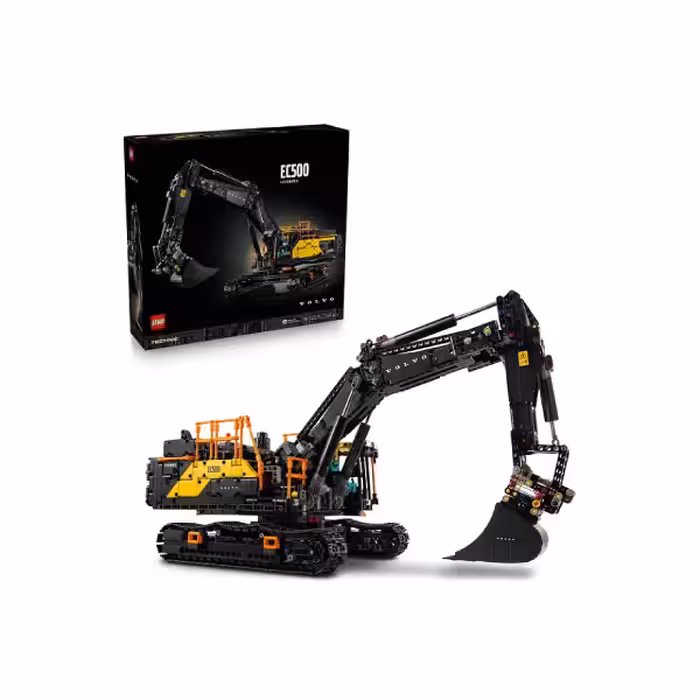 لگو سری تکنیک مدل Volvo EC500 Hybrid Excavator کد 42215