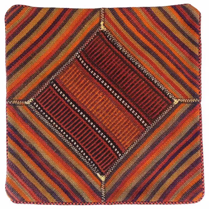 کاور کوسن گلیم دستباف کد QUKILI14