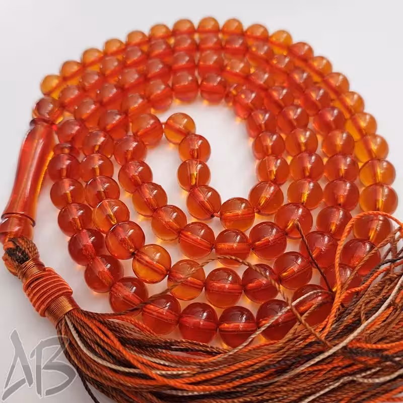 تسبیح سندلوس صددانه (101 دانه) کد 918 بودار اصل تراش گرد آقابزرگ