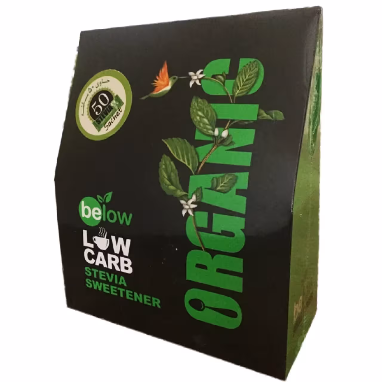 ساشه شیرین کننده کم کالری بیلو بسته 50 عددی