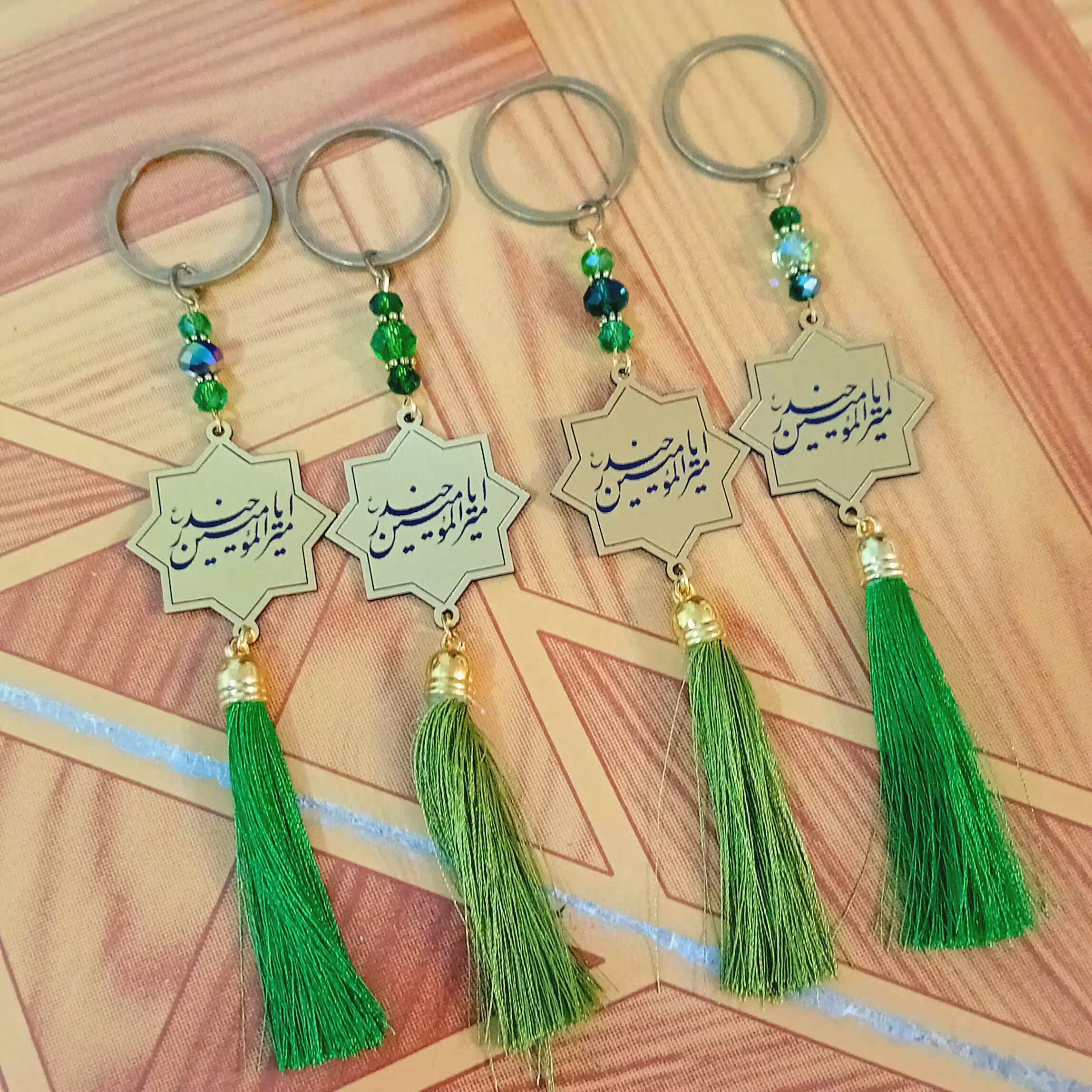 جاکلیدی و آویز ماشین ویژه غدیر بسته ده تایی 