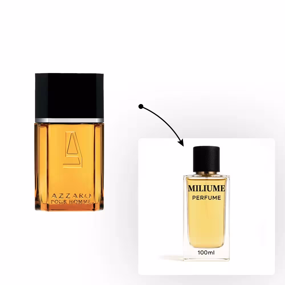 اسانس عطر Azzaro pour Homme برند gemini - کد 2087 - آزارو پورهوم 100ML - میلیوم پرفیوم