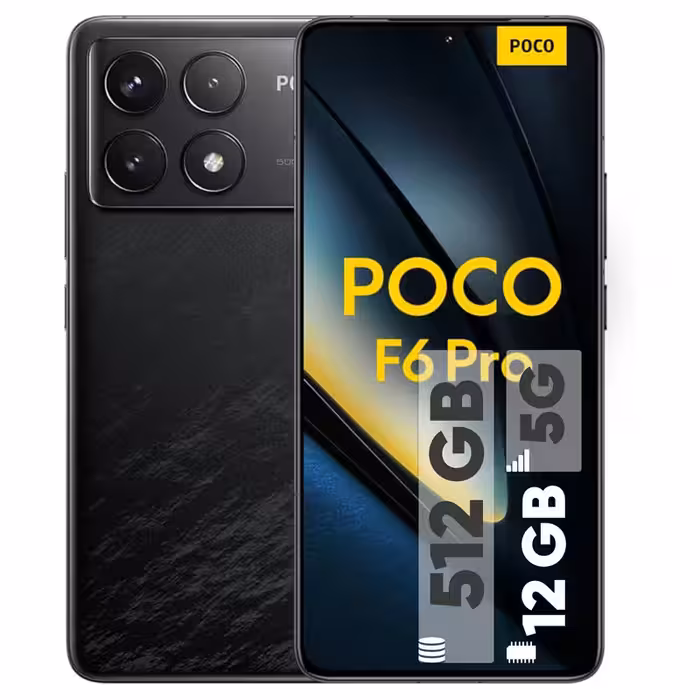 گوشی موبایل شیائومی مدل Poco F6 Pro دو سیم کارت ظرفیت 512 گیگابایت و رم 12 گیگابایت