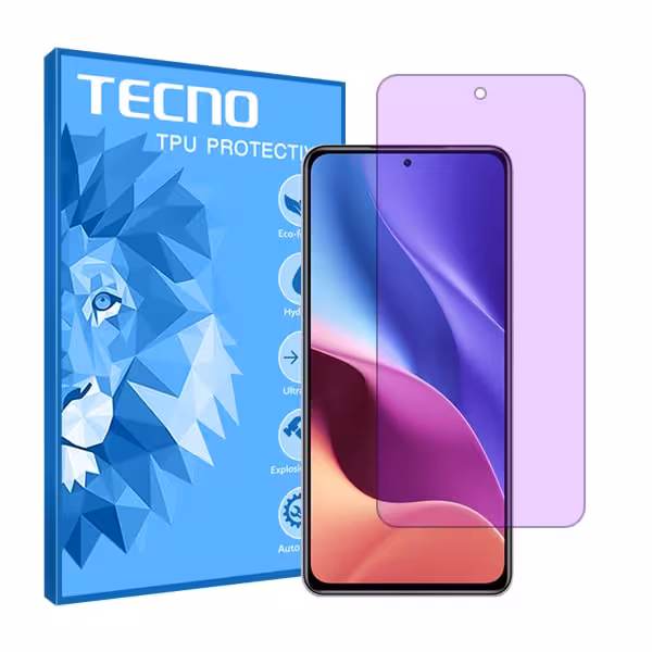 گلس شیائومی Redmi K40 مدل هیدروژلی آنتی پرپل برند تکنو کد S