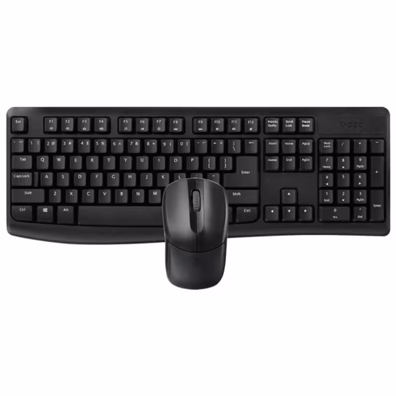 کیبورد و ماوس بی سیم رپو مدل RAPOO X1800 PRO