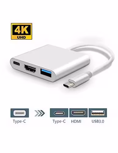 مبدل USB C به USB-C/HDMI/USB مدل S1304