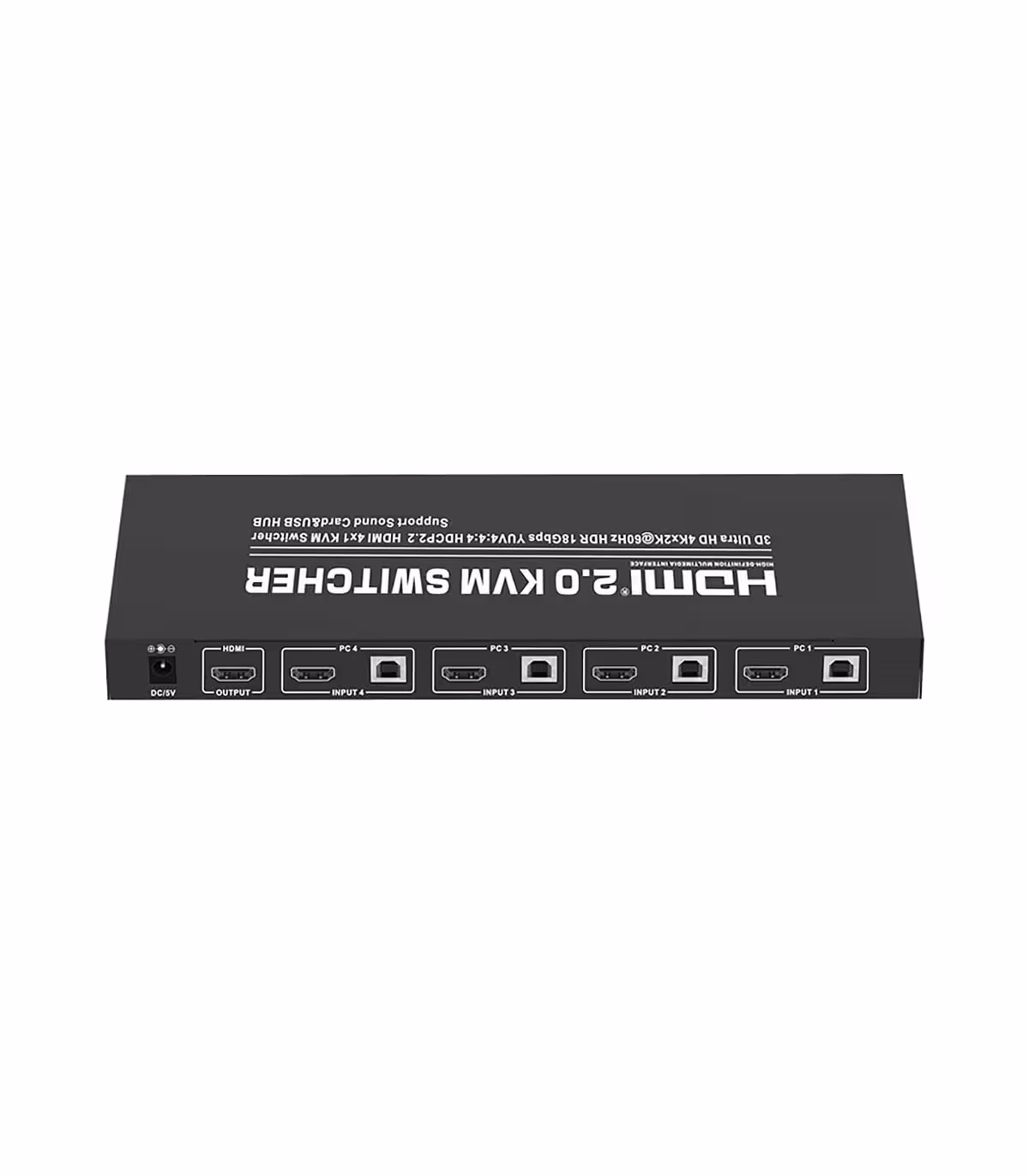 ارسال فوری ضمانت اصالت کالا کی وی ام سوئیچ 4 پورت HDMI تی سی تی TC-KSW-41U