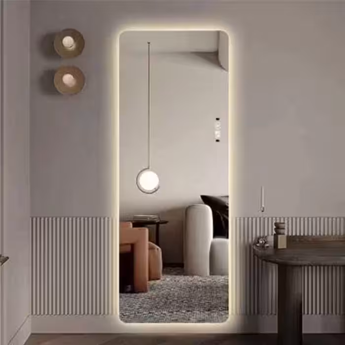 آینه قدی بک لایت الف مدل نوستالژی BA-130-40