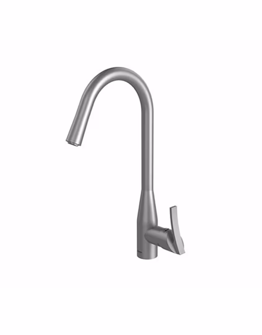 شیر ظرفشویی شودر مدل شاوری راین کروم مات