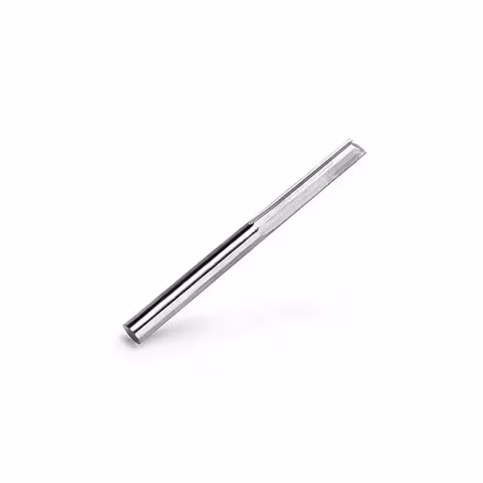 خرید و قیمت فرز اندمیل End Mill دوپر طول کارگیر 22mm قطر 3.175mm