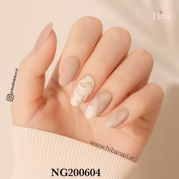 استیکر ژله ای کاشت ناخن (نیل رپ)_کد NG200604
