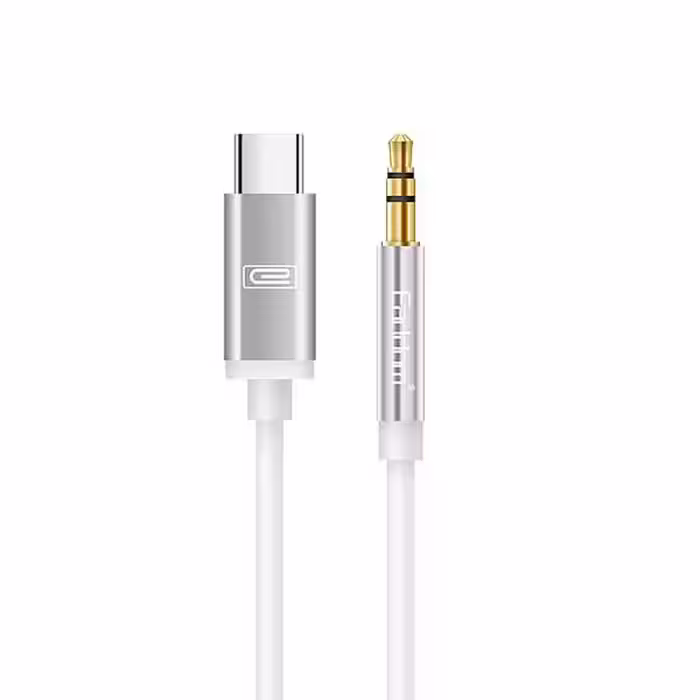 کابل تبدیل USB-C به جک 3.5 میلی متری ارلدام مدل ET-28 طول 1 متر