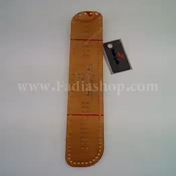 خط کش علامت زن 20 سانت چرم دوزی