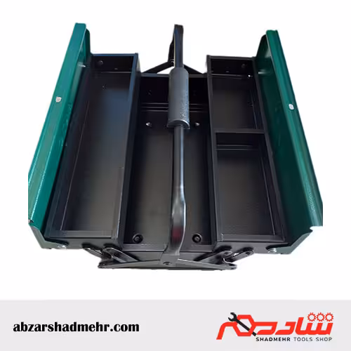 جعبه ابزار فلزی 40 سانتی دو طبقه