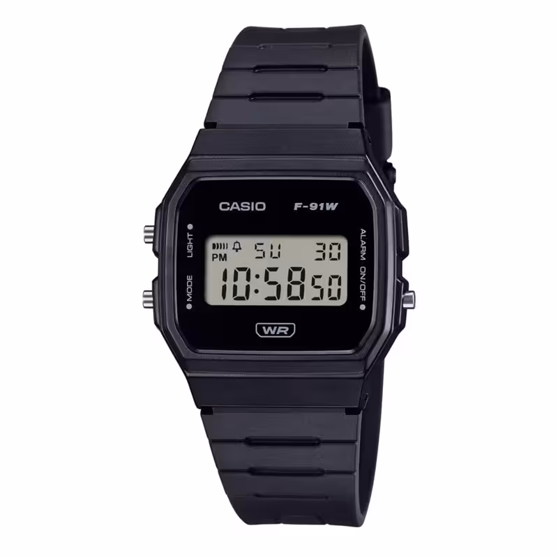 ساعت مچی مردانه زنانه کاسیو مدل  F-91WB-1A