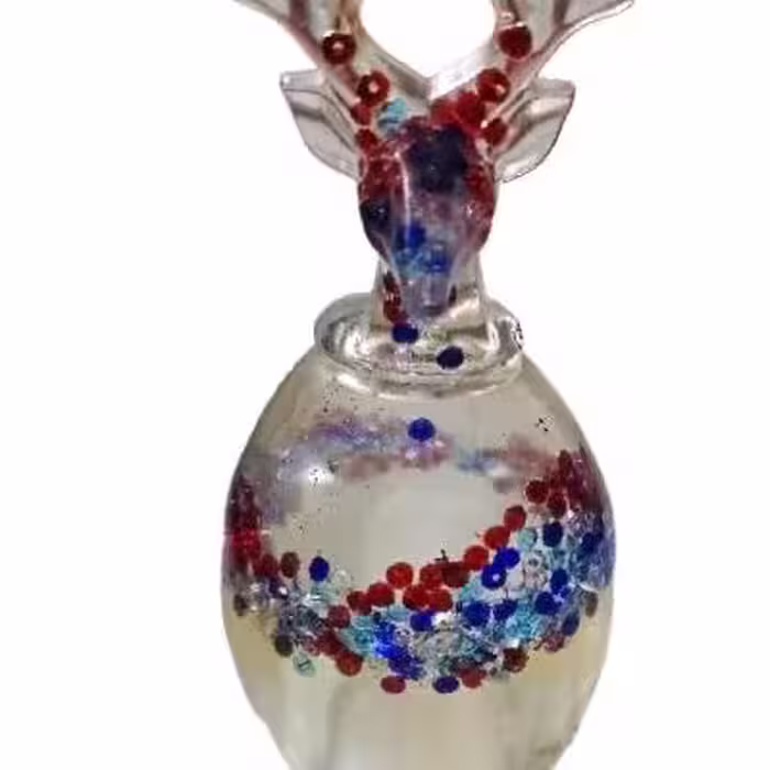 جعبه تخم مرغی کله گوزنی منجوق دستساز رزینی