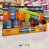 اسباب بازی تفنگ تیر پرتاب کن تیر ابری به همراه سه عدد هدف