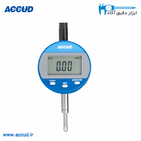 ساعت اندیکاتور دیجیتال دقت 0.01 Accud (اکیود اتریش) مدل 212-010-13