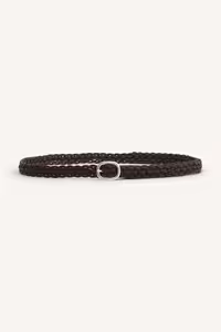 کمربند مردانه زارا LIMITED EDITION BRAIDED LEATHER BELT | تهران زارا TehranZara