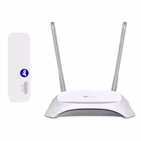 مودم 4G جیو مدل MF832 به همراه روتر تی پی- لینک TL-MR3420