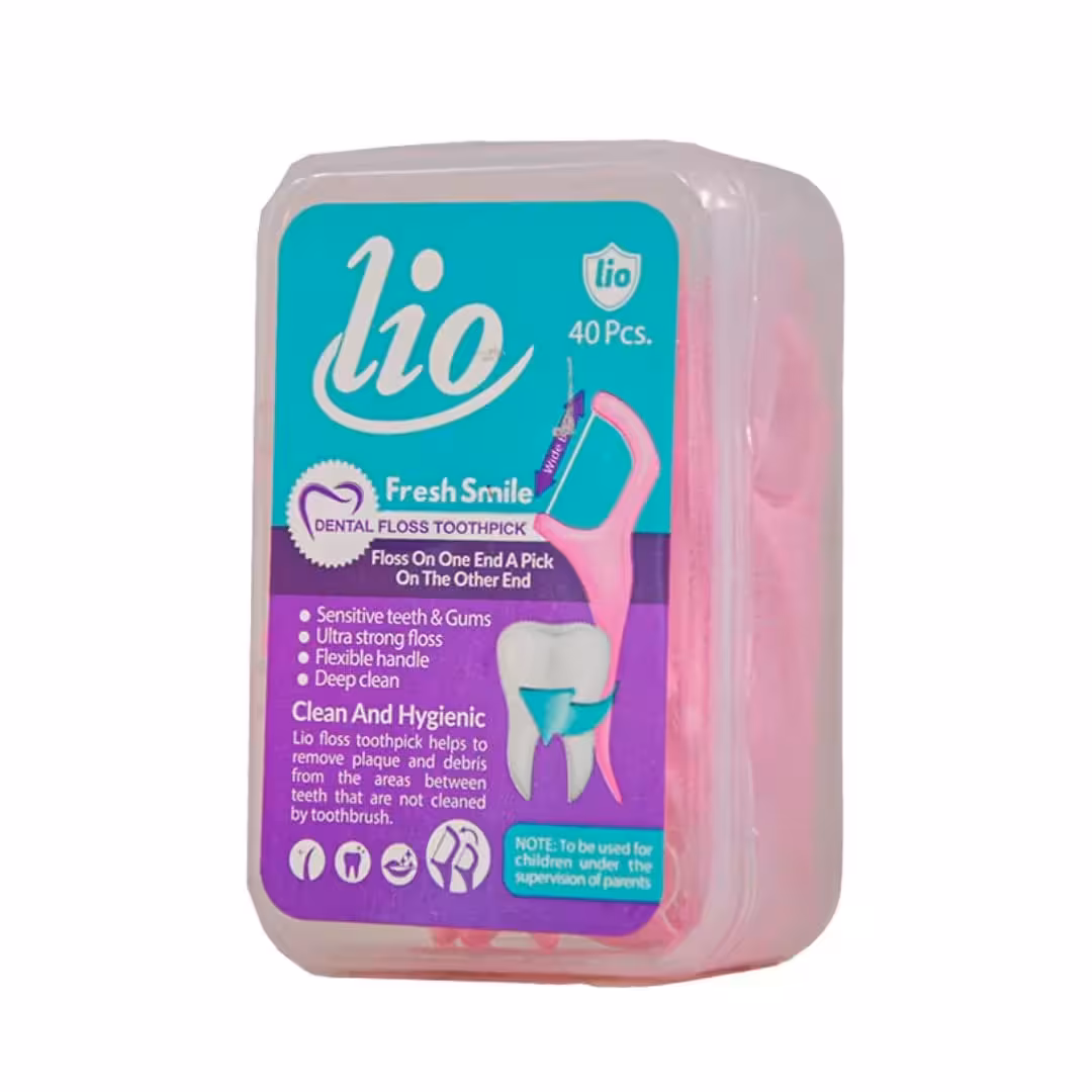 خلال دندان و نخ دندان کمانی لیو 40 عدد