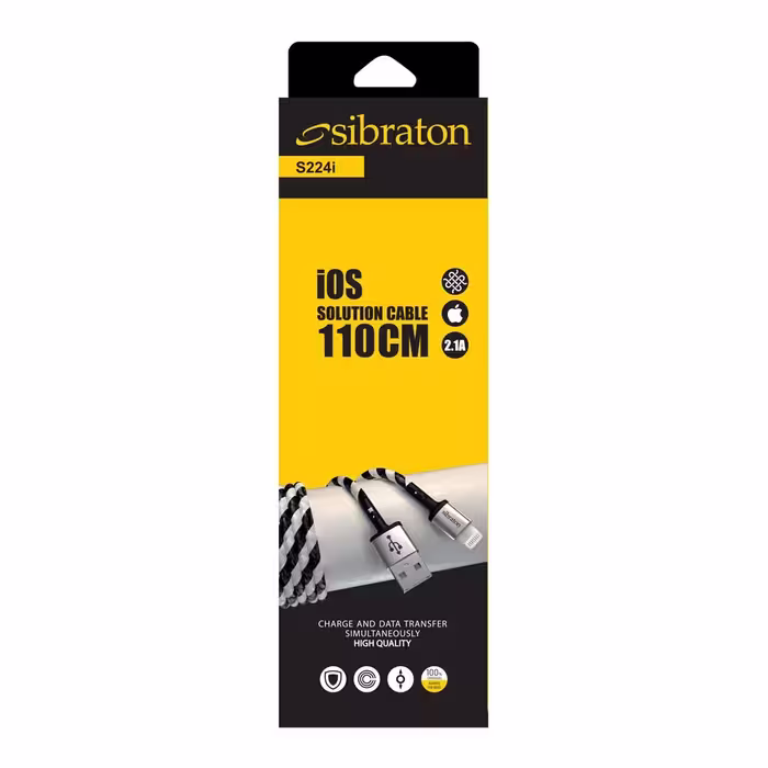 کابل شارژ آیفون سیبراتون مدل S224i
