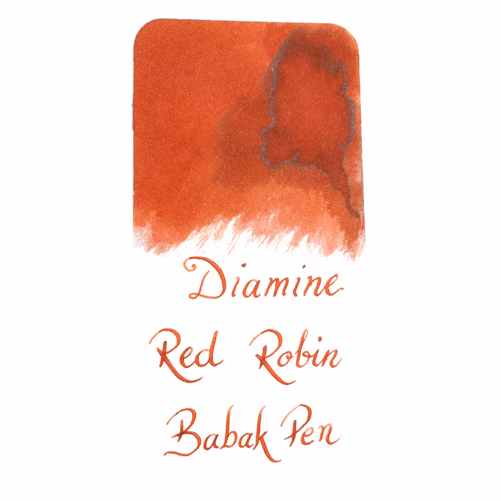 جوهر دیامین رنگ رابین قرمز DIAMINE INK Red Robin 12CC