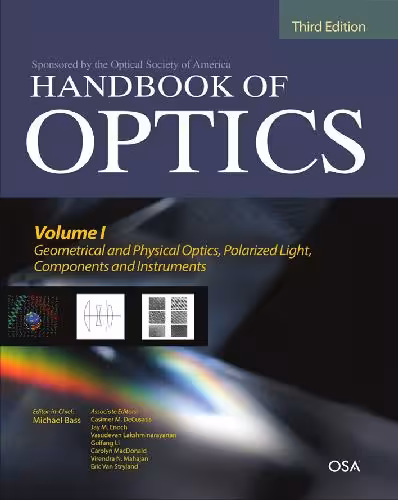 خرید و دانلود نسخه کامل کتاب Handbook of Optics