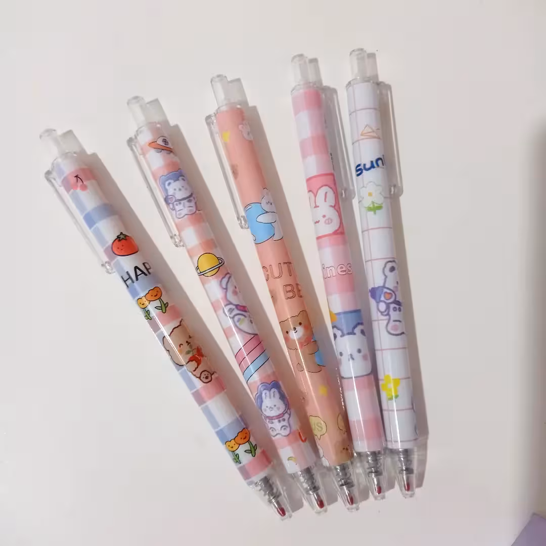 روان نویس کلیکی خرسی صورتی