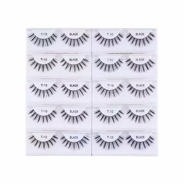 پالت مژه 10جفتی تمرینی تی لش - فروشگاه میرکمالی