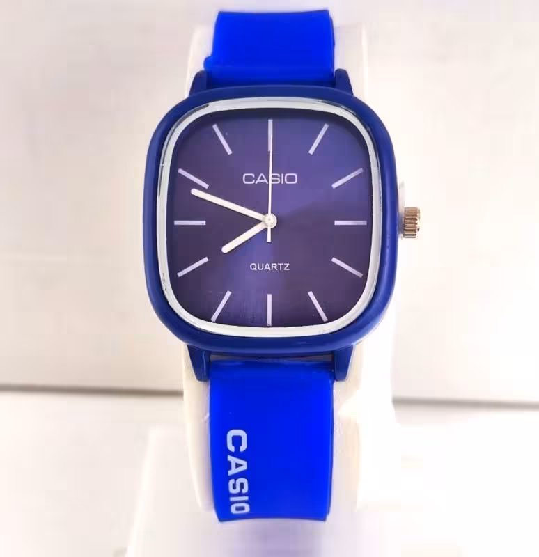 ساعت کاسیو اولدمانی بند رابر پاستیلی