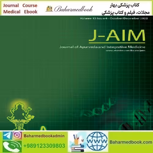 Journal of Ayurveda and Integrative Medicine Volume 14 Issue