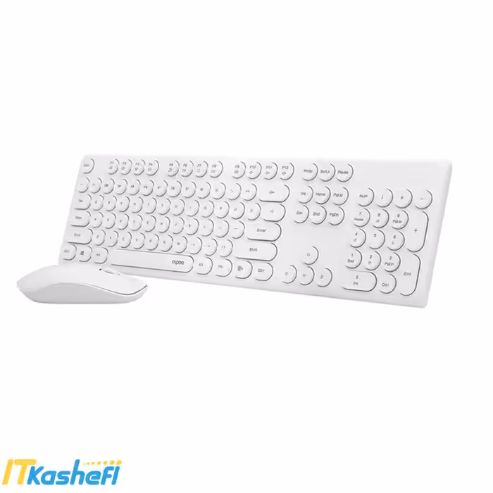 قیمت و خرید ماوس وکیبورد رپو Rapoo X260s - آی تی کاشفی