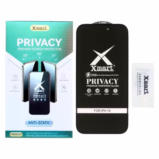 گلس گوشی موبایل شفاف ایکس مارت مدل Full Cover - Privacy